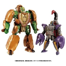 Takara Tomy Transformers BWVS-02 Showdown of Strength figure Scorponok Rhinox