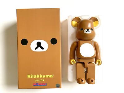 Bearbrick Medicom 2011 Rilakkuma( Not Kaws, Yoshitomo Nara, Takashi Murakami)