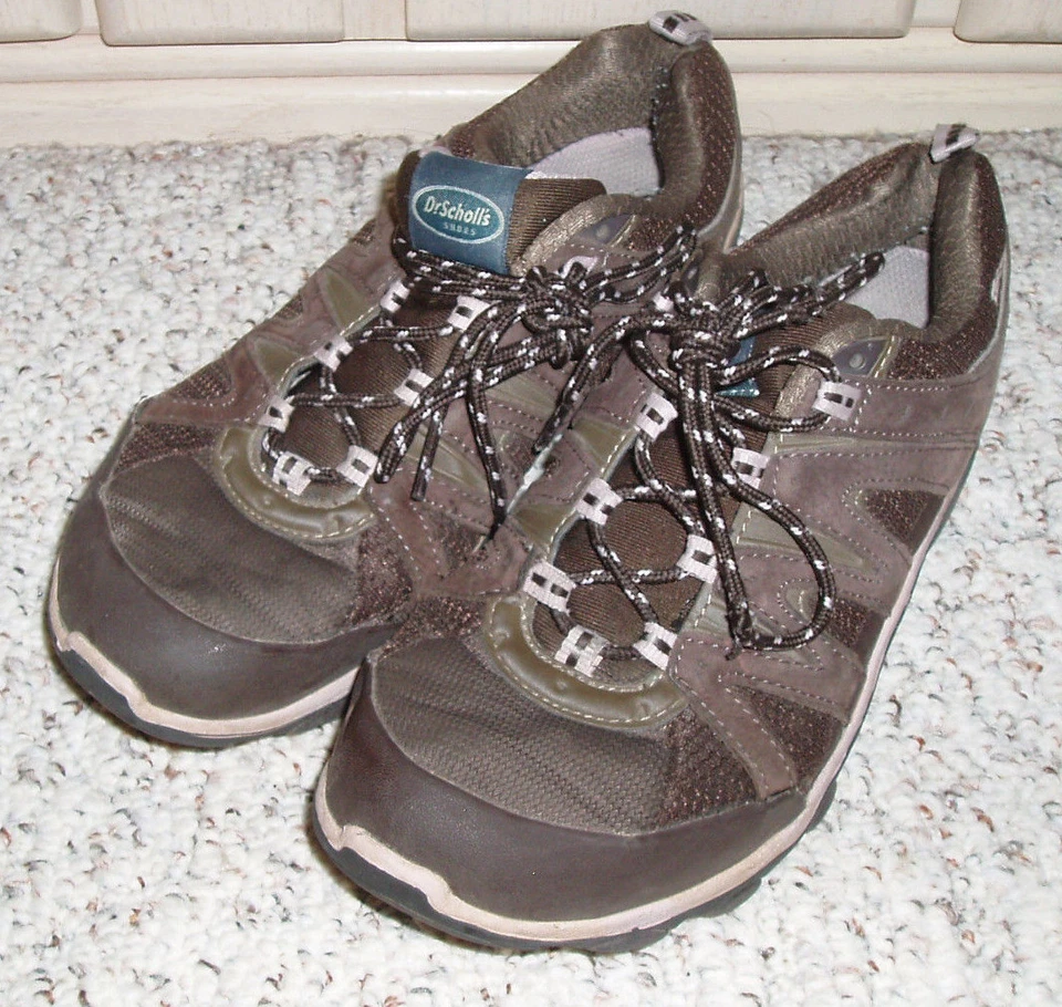 Zapatos Deportivos DR SCHOLL’S ‘Larkin’ Gamuza Cuero Malla~Marrón~Talla 8.5 M Foto 3 de 4