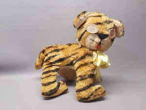 vintage stuffed tiger