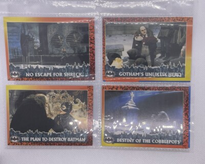 Batman Returns Topps Trading Card Konvolut Restposten 90 s Vintage 