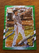 Will Myers /499 2021 Topps Series 2 Icy Green Refractor San Diego Padres 