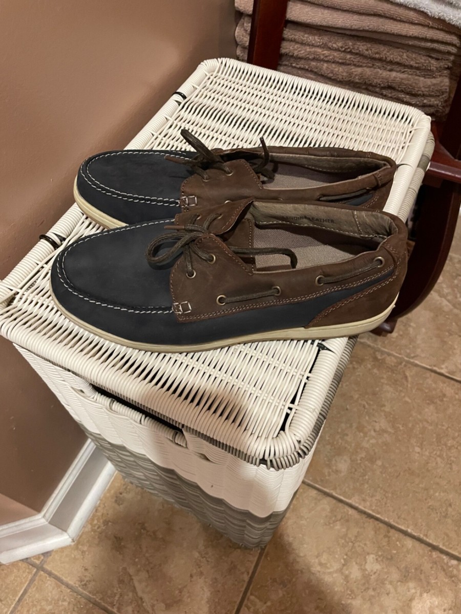 New!  Stylish Leather Nunn Bush Boat Shoes 8067525_Navy_Multi?wid=400&hei  main image 4