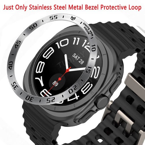 Bezel Styling Frame Ring Case Metal Cover For Samsung Galaxy Watch Ultra 47mm - Picture 19 of 24