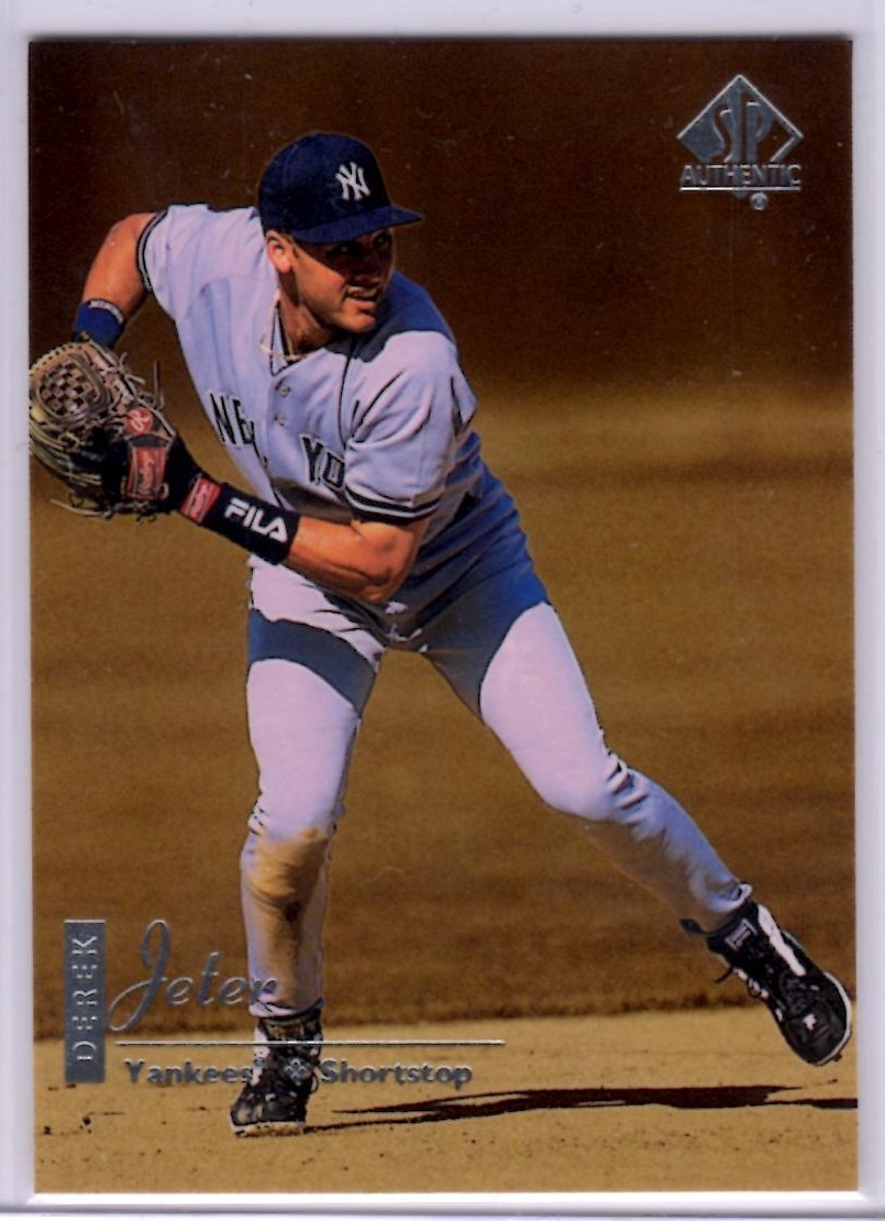 1999 SP Authentic #57 Derek Jeter ~ NY Yankees ~ Great Early Issue!