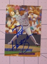 1993 Fleer Ultra #641 Pat Hentgen (Toronto Blue Jays) autographed baseball card