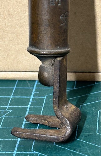 Vintage WWII Lee Enfield Brass Trigger Pull Gauge By Salter 0-16Lb. - Picture 10 of 14