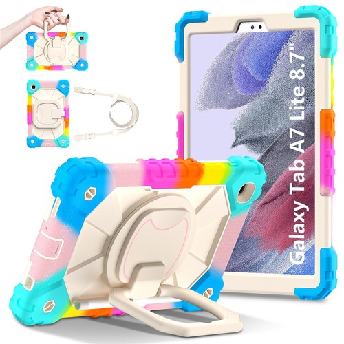 For Samsung Galaxy Tab A9 Plus A8 A7 Lite Shockproof Heavy Duty Stand Case Cover - Picture 26 of 136