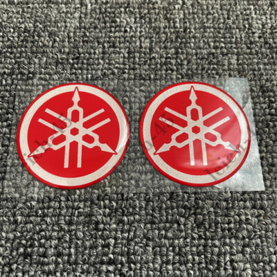 5CM Domed Motorcycle Fuel Tank Emblem Decal Headlight Nose Sticker R1 R6 Racing