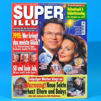 Super Illu 46 1994 | 10.11.1994 Wolfgang Lippert Kirsten Boom-Town Suhl