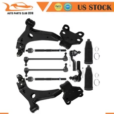 10pcs Front Lower Control Arm & Ball Joints Tie Rod End Fits 2013-18 Ford Escape