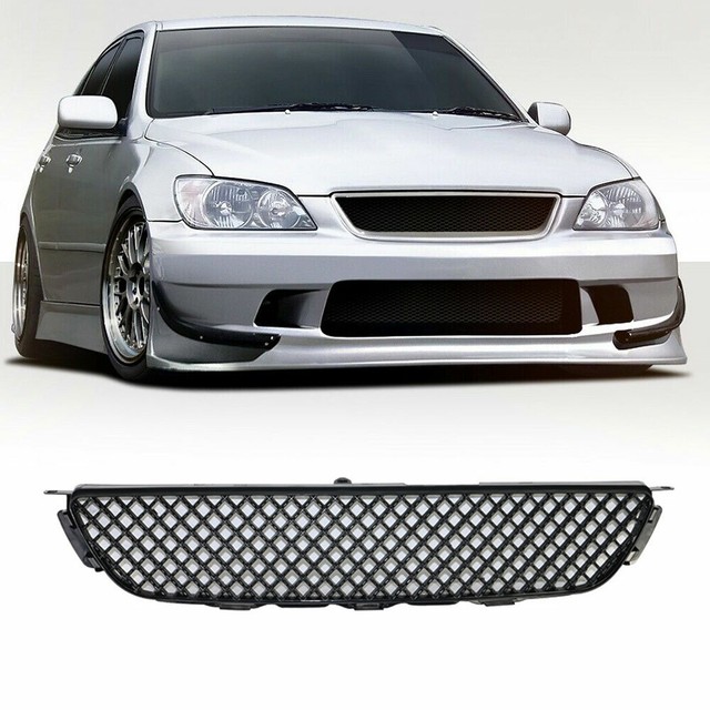 Fit 2001 02 03 04 2005 Lexus IS300 Front Upper Hood Mesh Grille Grill Black ABS eBay