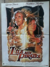 Poster THE ISLAND OF THE PIRATES Renny HARLIN Geena DAVIS Matthew MODINE 60x80cm