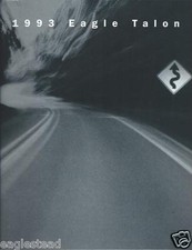 Auto Brochure - Chrysler - Eagle Talon - 1993 (AB695)