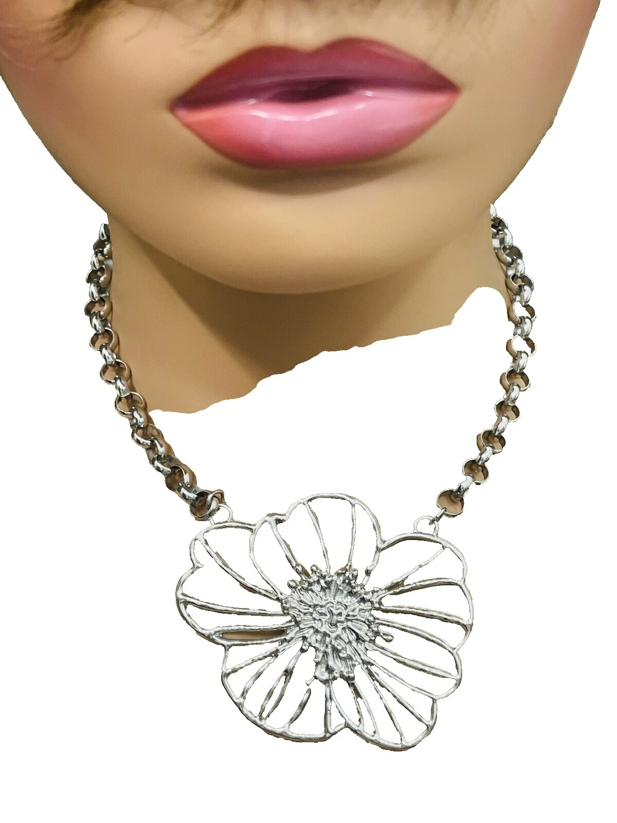 Cadena de Acero Inoxidable GUESS Moda Collares y Colgantes