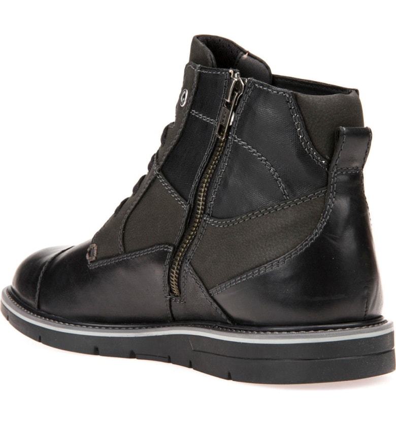 GEOX RESPIRA Muvet 5 Cap Toe Boot Black, Zip, size 11M - US, 44 - EU, 180, NWT GEOX RESPIRA Muvet 5 Cap Toe Boot Black, Zip, size 11M - US, 44 - EU, 180, NWT