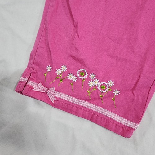 Vintage New Legends Pants Girls 16 Pink Relaxed Loose Straight Size 24/ 14.5L - Picture 4 of 14