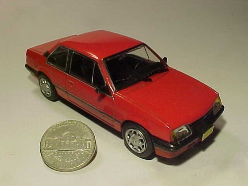 4" 1985 Salvat BRASILIEN CHEVROLET OPEL MONZA SERIE IXO 1/43 Druckguss neuwertig* lose - Bild 4 von 6