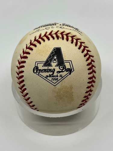 Arizona Diamondbacks Opening Day 1998 Official NL MLB Rawlings Baseball Qty - Picture 4 of 5