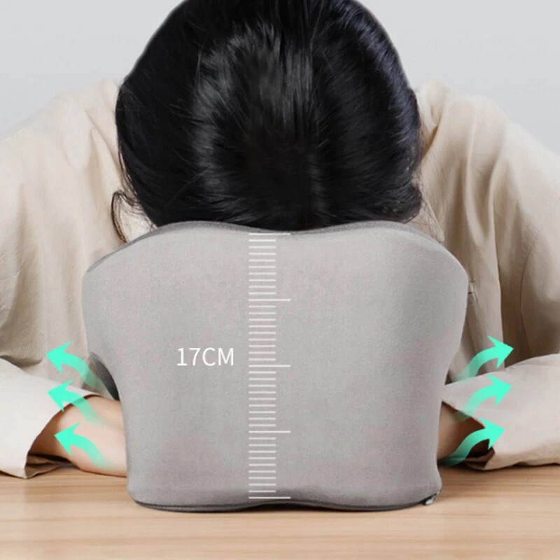 Travel Pillow U-Shape Pure Memory Foam Neck Pillow For Airplane Office NapPW