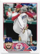 2023 Topps #261 Martin Perez - Texas Rangers