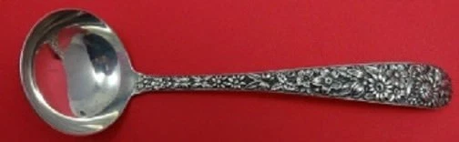 Repousse by Kirk Sterling Silver Sauce Ladle 5 3/4"