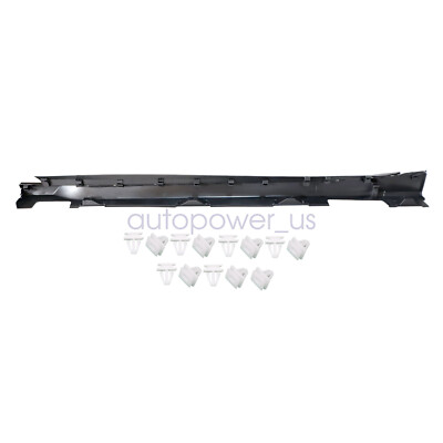 Soillar Left Side Rocker Panel For Honda Accord 2018-2022 - Driver Side - 71850-TVA-A01 - Black