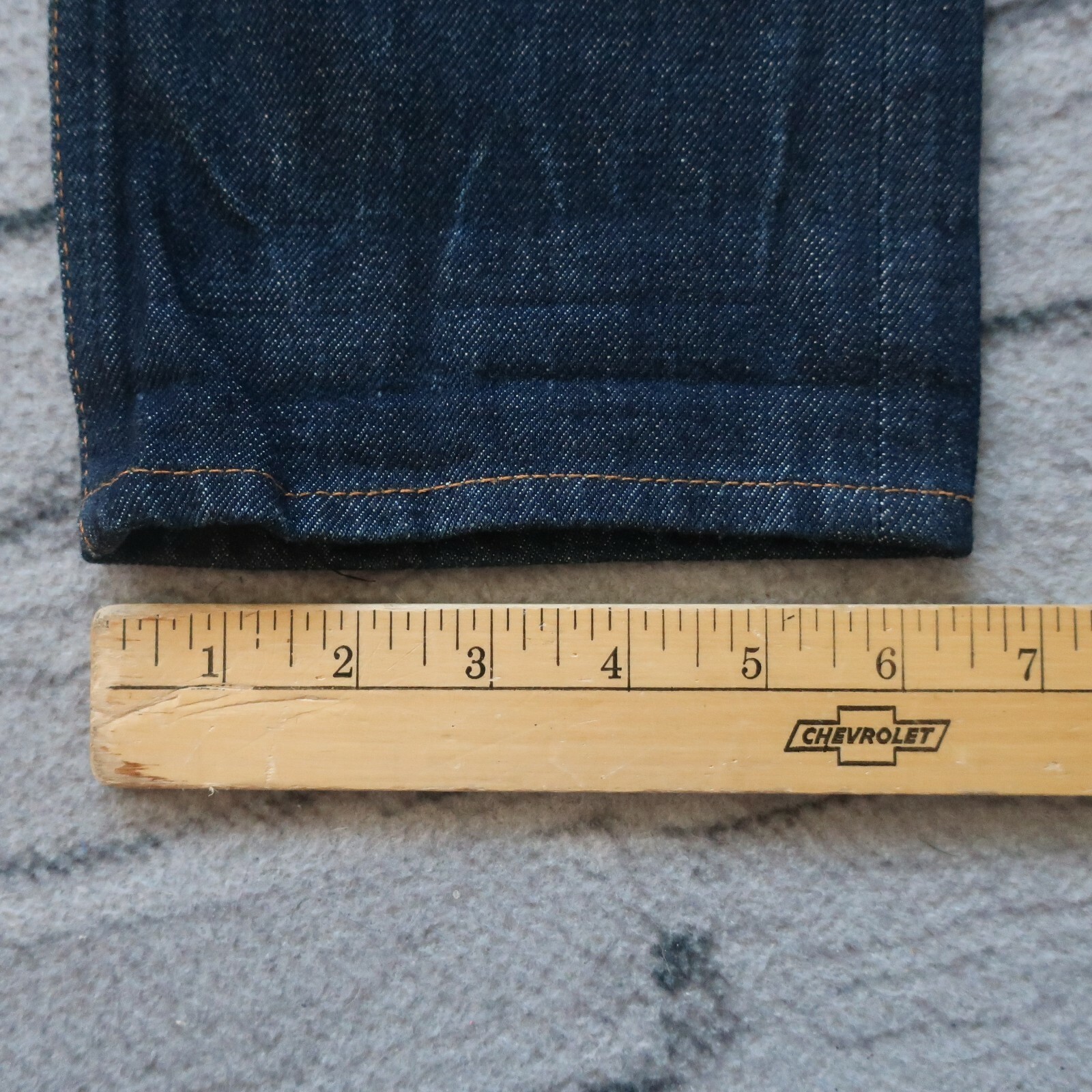 APC Petit Standard Distressed Selvedge Denim Jeans Si… Gem