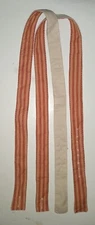 Civil War Handsewn AUTHENTIC PoorBoy Braces Rebel TEA DYED RED TICK Cotton 202