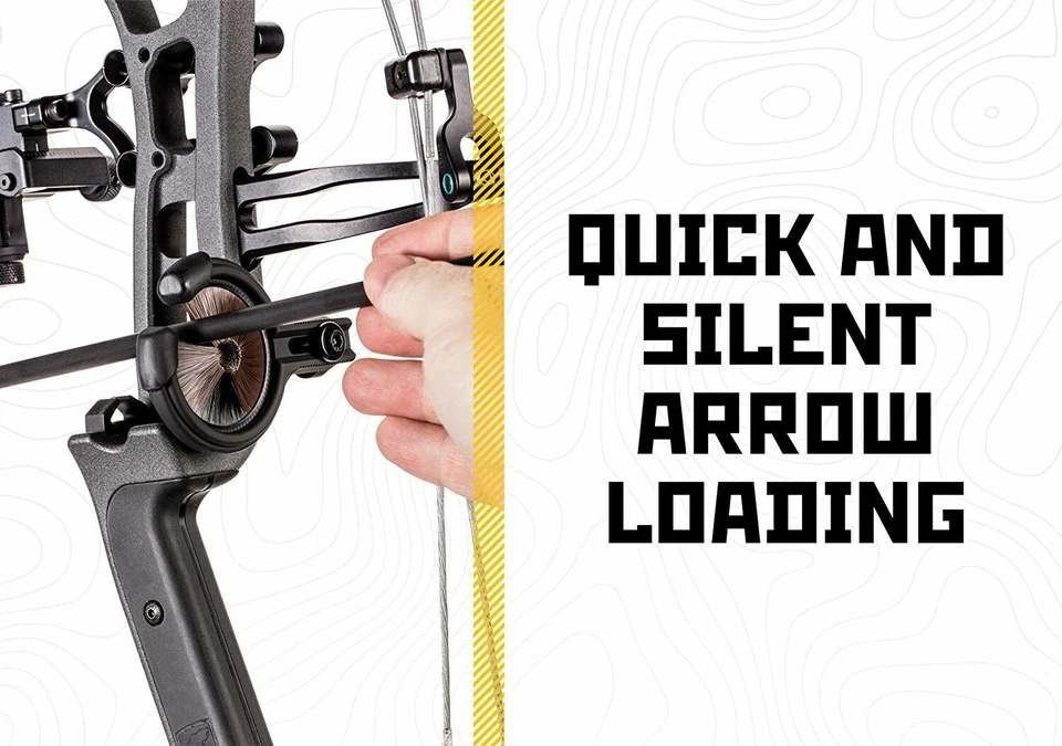 Trophy Ridge Power Shot Whisker Biscuit Arrow Rest Archery Compound Bow - Image 3 of 4