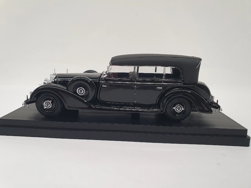 1/43 MERCEDES 770K W150 OPENER TOURENWAGEN 1941 RIO 4631 MODELO COCHE NEGRO Foto 2 de 4
