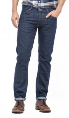 Lee Jeans Herren Daren Regular Slim Straight Stretch Fit Dark Indigo SECONDS L249