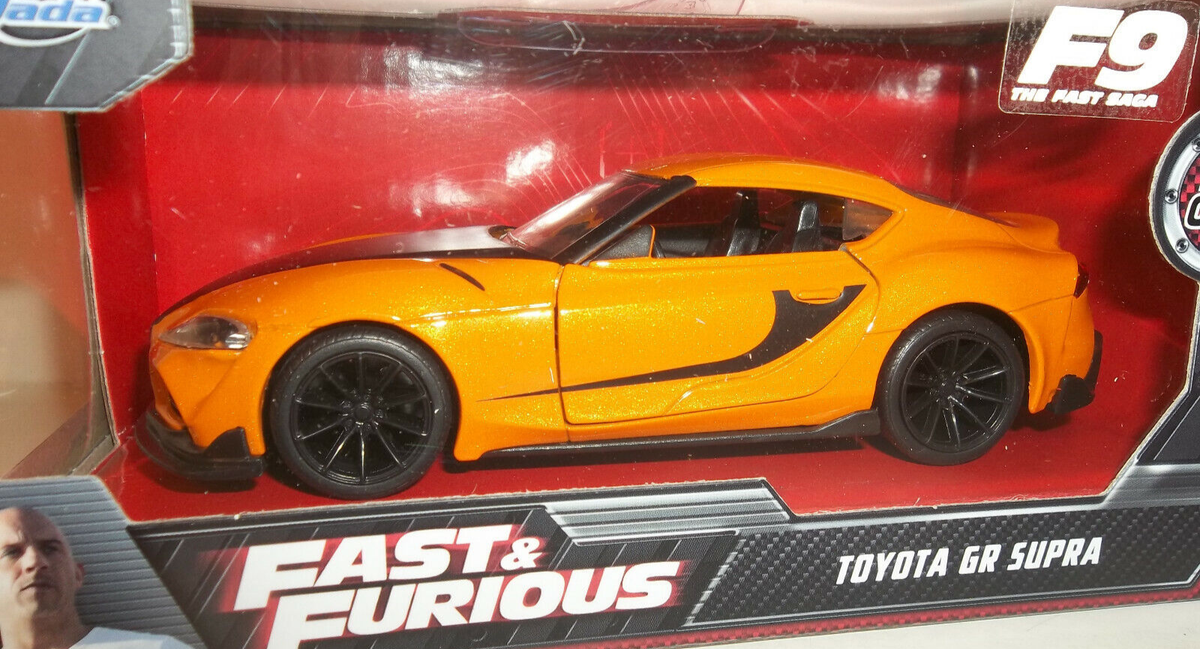 2021 JADA TOYS 1:32 FAST & FURIOUS F9 HAN'S ORANGE 2020 TOYOTA GR