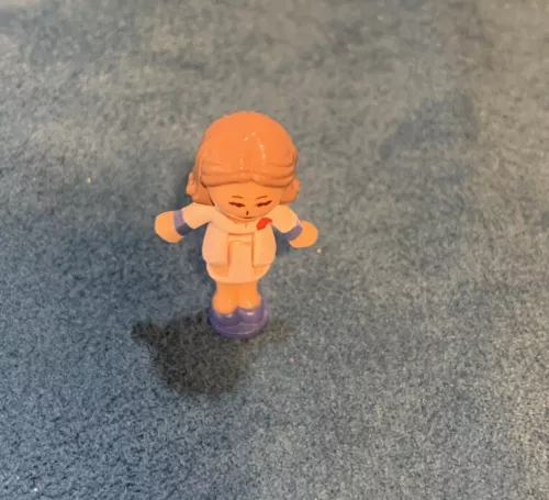 Vintage  1990 Polly Pocket Pollys Hair Salon Pixie Figure Doll