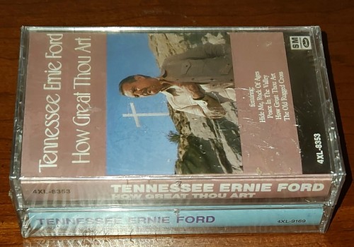 Tennessee Ernie Ford 3 NEW Cassette ~ How Great Thou Art ~ Sweet Hour ~ 22 Hymns - Picture 9 of 18