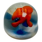 Vintage Miniature Dollhouse Floral Paperweight Rare