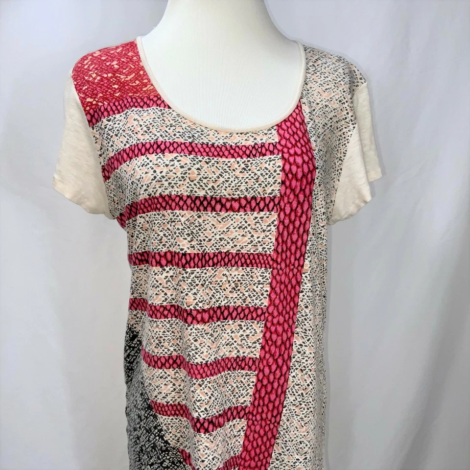 Camiseta Top Tejida Estampado Largo Lino Marc Jacobs Rayas Ligera Elastizada Foto 3 de 4