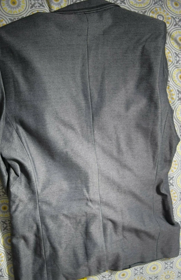 CHAQUETA ABRIGO DEPORTIVO BLAZER SLIM FIT BAR III PARA HOMBRE INVIERNO GRAFITO BREZO MEDIANA Foto 2 de 4