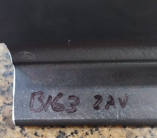 🗽8" RAIL TRACK FOR ANVIL WORK BLACKSMITH - 第 10/10 張圖片