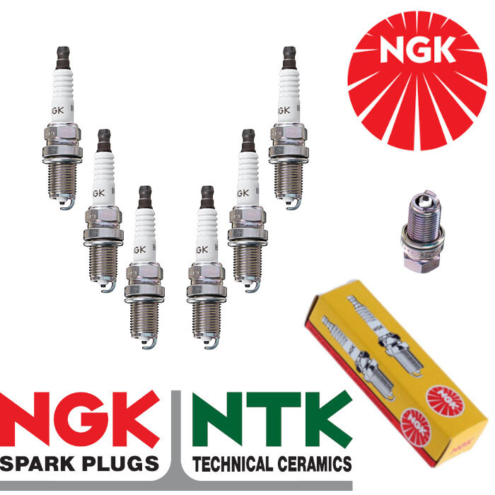 NGK Iridium LPG Spark Plugs - fits Mercedes Benz S280 2.8 93-98 x6