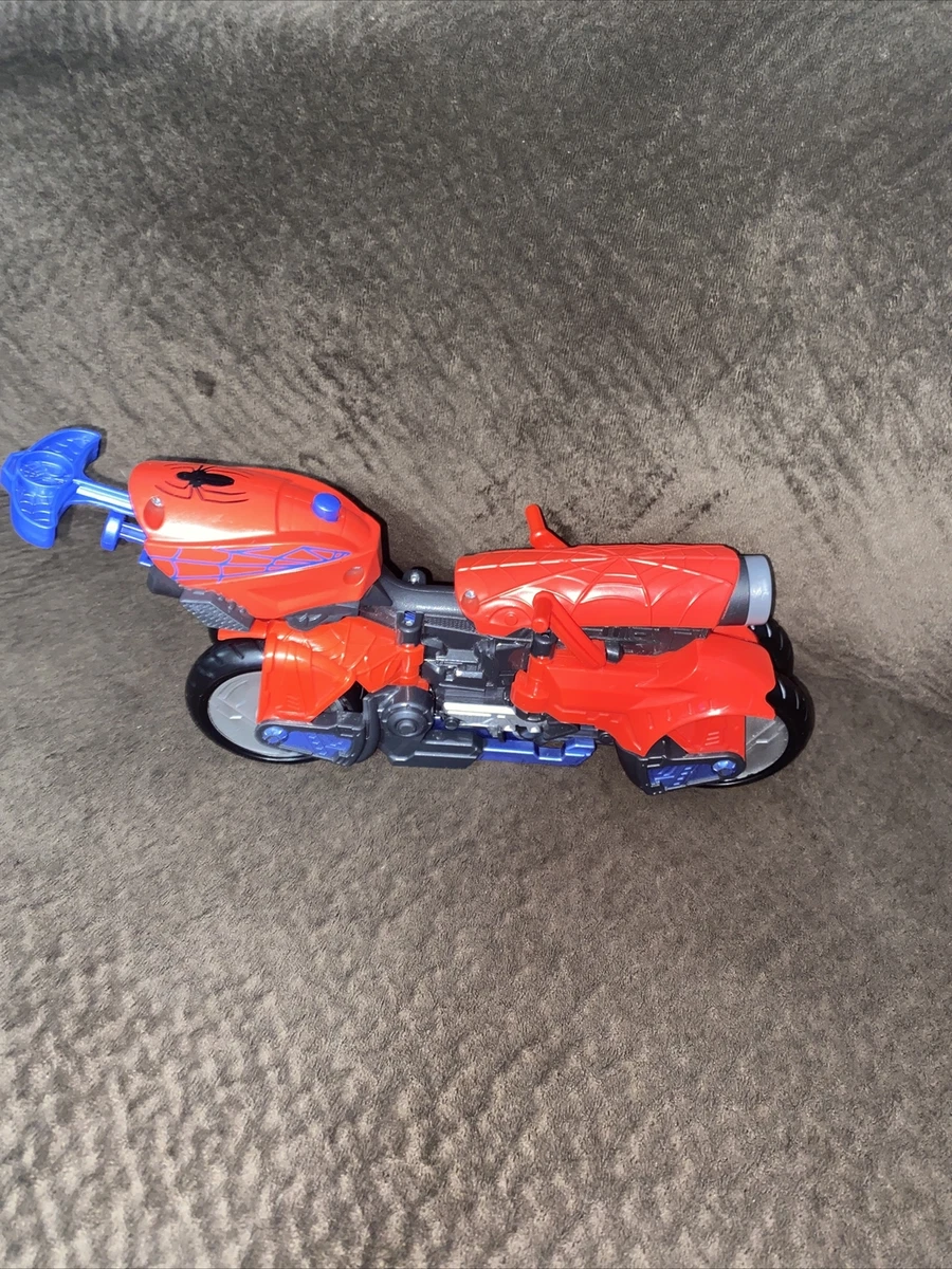 2017 Hasbro Nerf Marvel Spider Man 3 in 1 Spider Cycle Bike