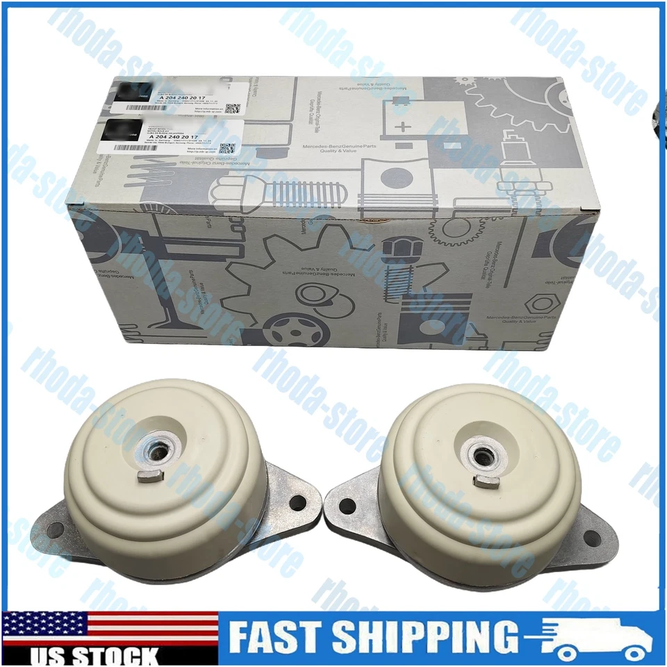 2212401917 Engine Mount Set OEM for Mercedes C300 C350 E350 GLK350 4MATIC Foto 3 de 4