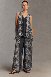 SKIF INTERNATIONAL BLACK DIGITIZED PRINT LAGENLOOK 2 PIECE PARACHUTE SET O/S
