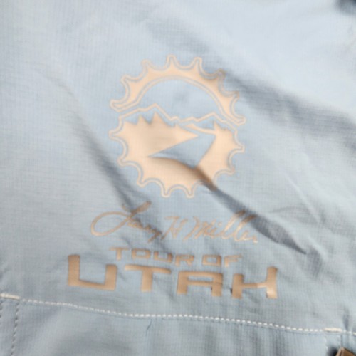 Kuhl Women’s Blue Button Back Long Sleeve Shirt L Larry Miller UTAH Logo NWT - Picture 2 of 7