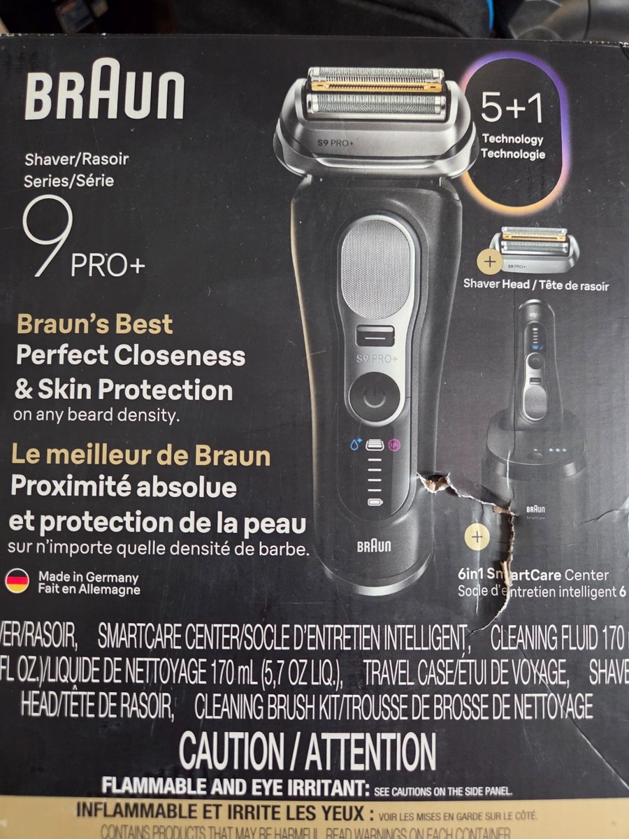 Braun Series 9 PRO+ Electric Shaver Wet Dry Auto Cleaning Dock
