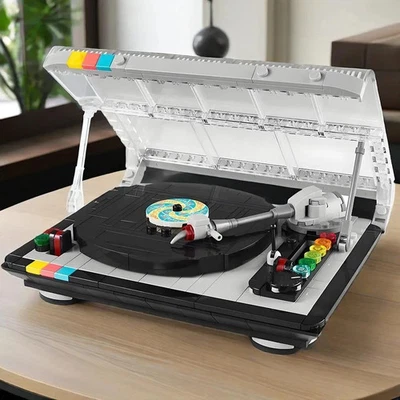 LEGO New Technical 1970 retro record Bricks player puzzle building blocks Set Gift