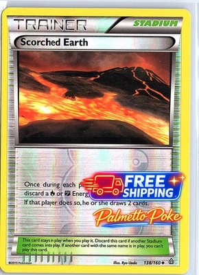 Scorched Earth Uncommon XY - Primal Clash 138/160 LP