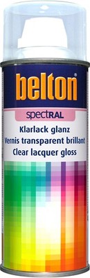 spectRAL Lackspray NC Klarlack farblos, glänzend, 400 ml  ProfiQualität
