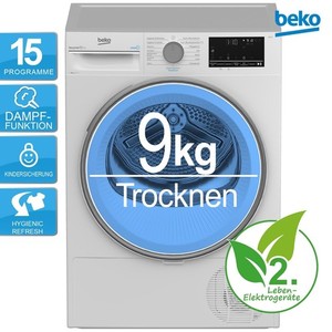Beko  B3T32491 Wärmepumpentrockner SteamCure Kindersicherung RO_B3T32491_R