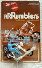 HOT WHEELS MATTEL REDLINE BP RRRUMBLERS SEALED PACKAGED BONE SHAKER MOTORCYCLE!